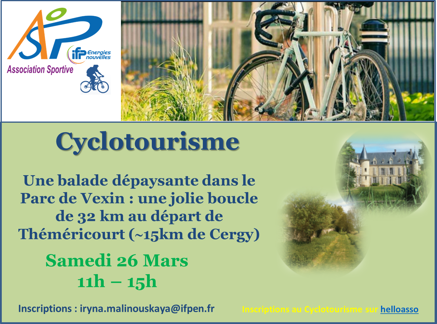 Sortie Cyclotourisme - Vexin - 26 mars 2022